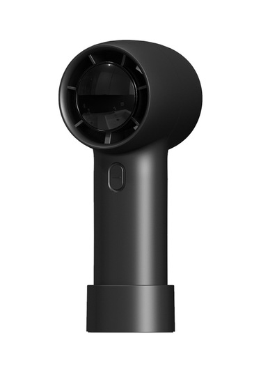 Açık Handheld Türbin Dijital Ekran 100 Hızlı Yüksek Hızlı Mini Fan, Boyut:siyah