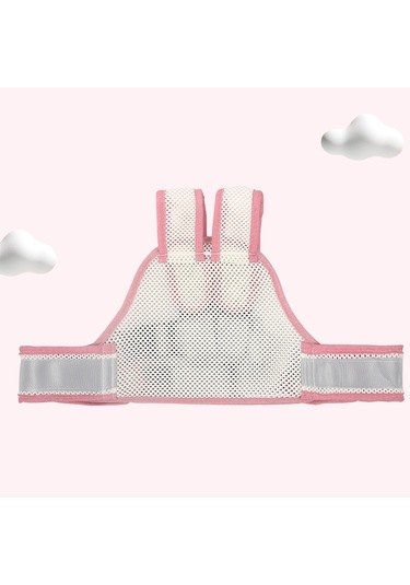 Sunskyy Elektrikli Motosiklet İçin 3D Nefes Alabilen Düşme Önleyici Dört Mevsim Çocuk Güvenlik Kayışı Pembe