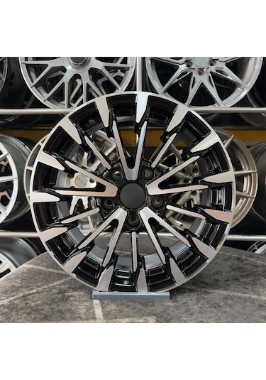 16 İnç 5x120 Likapa Transporter Caravelle Uyumlu Siyah 4 Adet