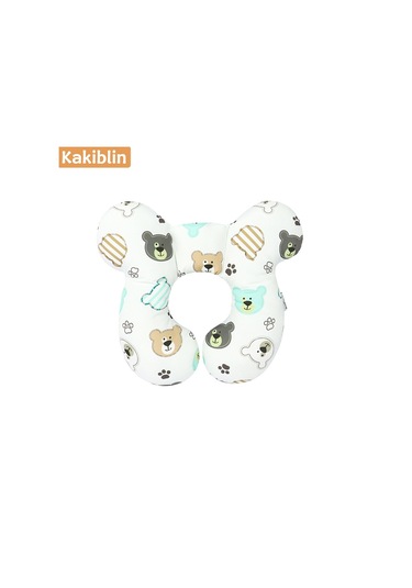 Koruyucu Seyahat Araba Koltuğu Baş Ve Boyun Yastık Yumuşak Boyun No.25 Ekru