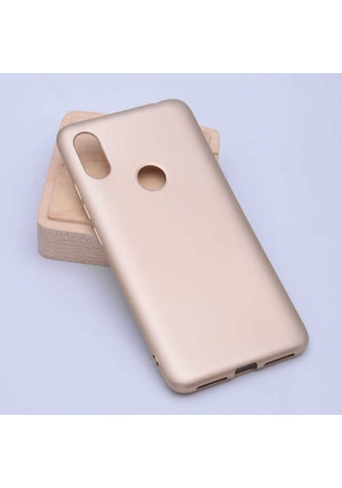 Xiaomi Mi 6x Kılıf Zore Premier Silikon Kapak Gold