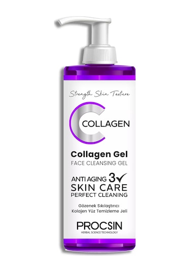 Procsin Kolajen İçerikli Gözenek Sıkılaştırıcı Yüz Temizleme Jeli 150 ML