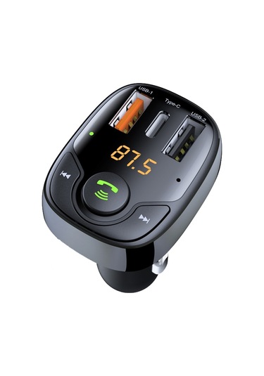 36w Araba Bluetooth Mp3 Çalar Fm Verici Çok Fonksiyonlu Araç Şarj Cihazı, Model: S-15pd