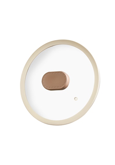 26 Cm Silikon Cam Kapak - Cappüccino