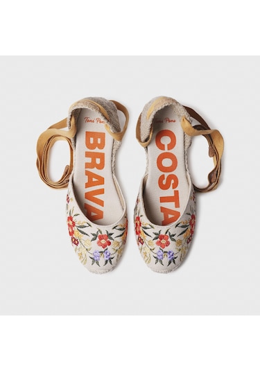 Toni Pons Castell Dalia Kadın Dolgu Topuk Multi Espadril 1tonw2025024 Multi Çok Renkli