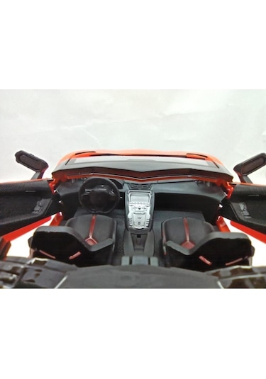 Lamborghini Aventador Şarjlı Uzaktan Kumandalı Araba Turuncu - Er-lm20