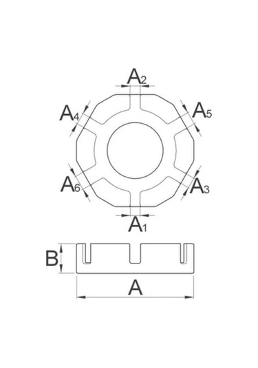 Unıor Cp1631/2 Akort Anahtarı 3.3/3.45/3.7/3.96/4.4/5mm Siyah