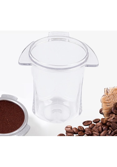 Suntek Magideal Kahve Dozaj Fincan Espresso Makinesi Aksesuarları Şeffaf