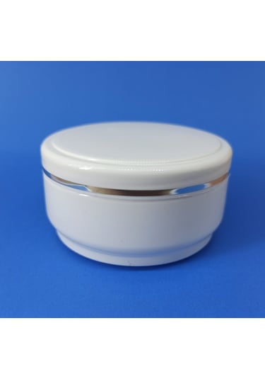 50 Adet 100 Ml Boş Kozmetik-Krem Kutusu Plastik Krem Kavanozu N11.4221