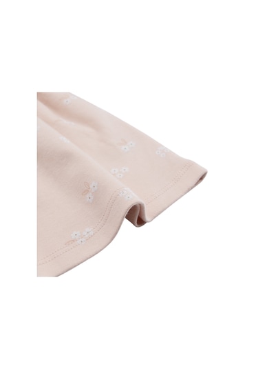 Panço Kız Çocukfırfır Detaylı Elbise Pudra 2321gn26002-3655 001