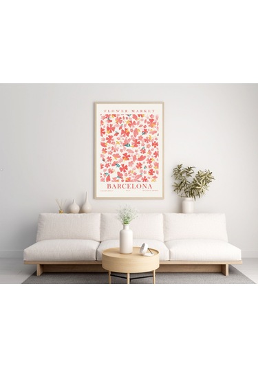 Matisse Barcelona Çerçevesiz Poster Modern Duvar Tablosu Dkr003 3