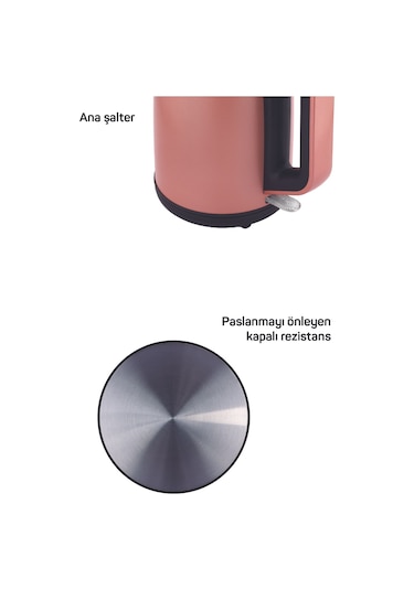 Stilevs Çays 1650 W Çay Makinesi