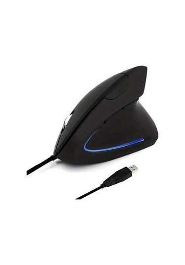 Besthome1 Siyah Ergonomik Tasarım Kablolu Sessiz Tık Sesi Ofis Ve Ev İçin Siyah Mouse Besthome1