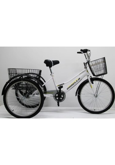 Dorello 2960 24" Jant 6 Vites Üç Tekerlekli Kargo Bisikleti