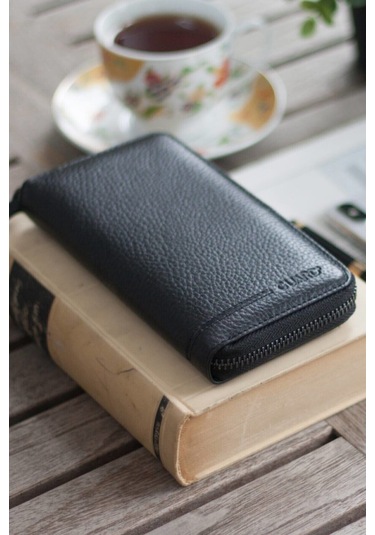 Mat Siyah Hakiki Deri Portföy Çanta 3016.g.01 Siyah