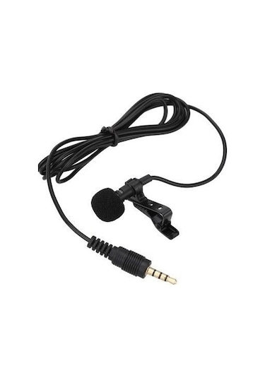 Lavalier Yaka Mikrofonu 3.5 mm. AUX Canlı Yayın Youtube 119