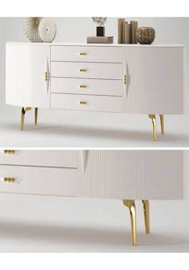 Repla Mobilya 19 Cm Krom 8 Adet Kanepe Tv Ünitesi Koltuk Ve Konsol Dolap Ayağı Krom