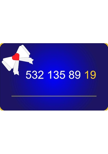 Daha Önce Hiç Kullanılmamış Turkcell 532135 Serili Hatlar