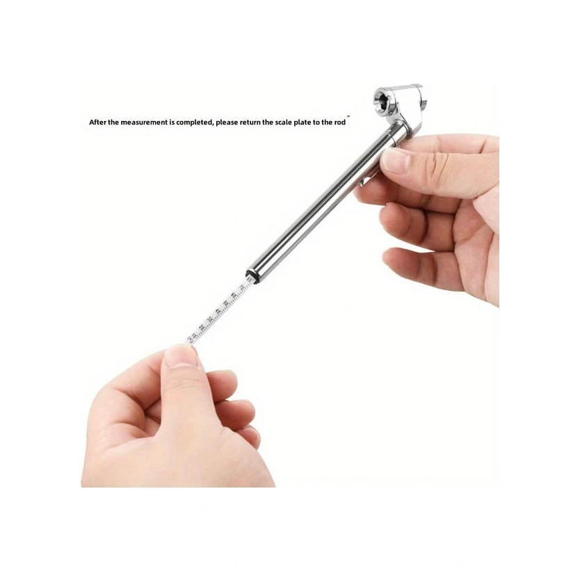 Hightower 1 Adet Hassas Lastik Basınç Göstergesi 10 120 Psı Çift Başlık Kamyon Oto Hava Ölçer