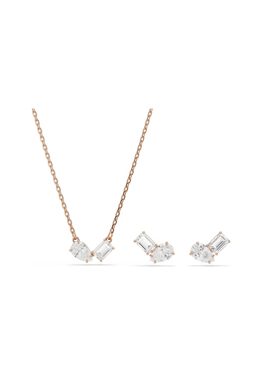 5734246 Swarovski Set Mp Mesmera:set Moı Et Toı Whıte/ros Metalik