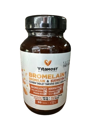 Vitamost Bromelain Plus 90 Softjel Kapsül