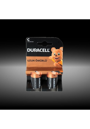 Duracell Alkalin C Orta Boy Pil L