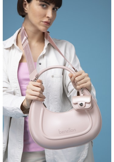 Unıted Colors Of Benetton Kadın Kol Çantası C.bnt 1451 Pembe