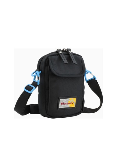 Discovery Icon Rfıd Korumalı Sürdürülebilir Utility 1l Kapasiteli Unisex Omuz Çantası Siyah 3