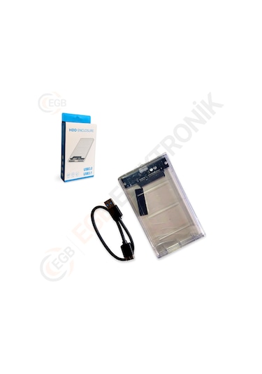 Gabble Gab-hk244 Usb 3.0 Hadrdısk Kutusu 2.5'' Şeffaf