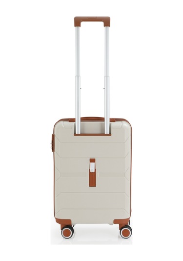 Mçs Polipropilen Valiz V366 55 Cm S20sy100004155 11139 Kemik - Kahverengi