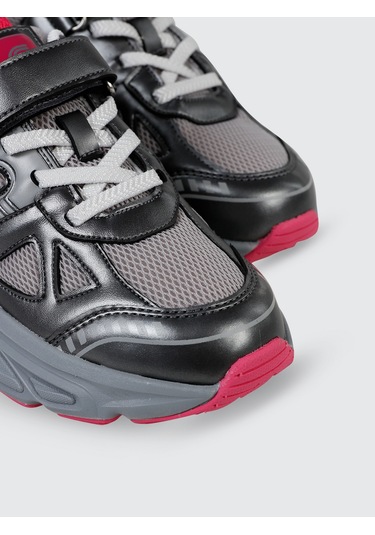 Civil Sport Kız Çocuk Spor Ayakkabı 31-35 Numara Füme-fuşya Füme-fuşya Çok Renkli