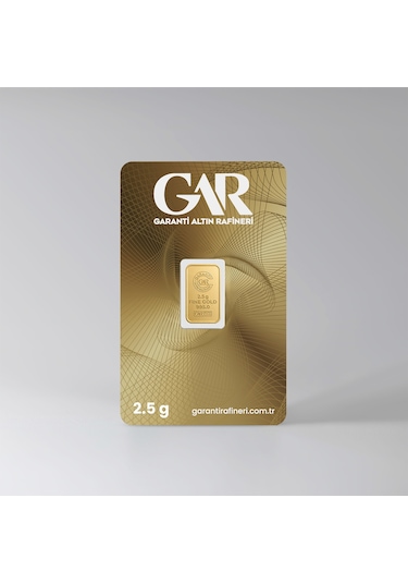 Garanti Gold 2,5 Gr Külçe Altın