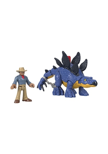Imaginext Jurassic World Stegosaurus-Dr. Grant GVV65-GVV64