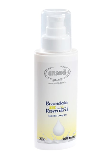 Ersağ Bromelain Ve Resveratrol İçerikli Losyon 100 ML