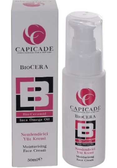 Capicade Biocera Nemlendirici Yüz Kremi 50 ML