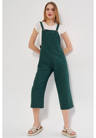 Armonika Kadın Bahçıvan Tulum Arm-20k001117 Zümrüt
