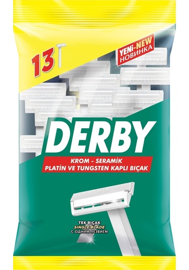 Derby Tek Bıçak 7 x 13'lü Paket