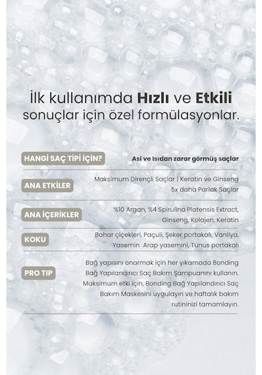 Matsu Bonding 3’lü Set | Bağ Yapılandırıcı Şampuan + Maske + Serum