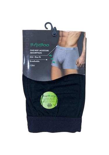 Anıt Erkek Nefes Alan Bambu Likralı Boxer1284 - 3 Adet 001