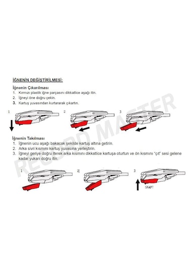 Universal Pikap İğnesi (Metal İğne) - Universal Pikaplar ile Uyum