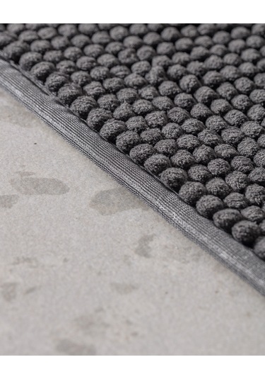 Madame Coco Conques Banyo Paspas - Antrasit - 60x100 Cm Gri