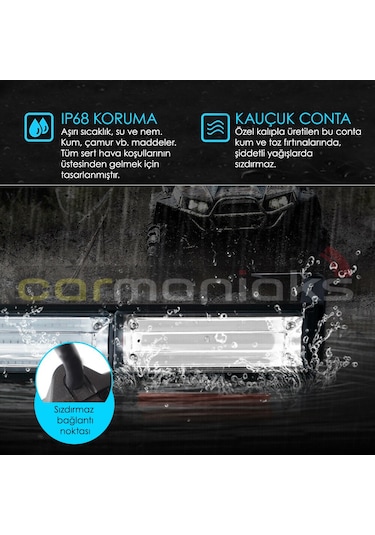 Cob 180 W Çakarlı Off Road 6'lı Led