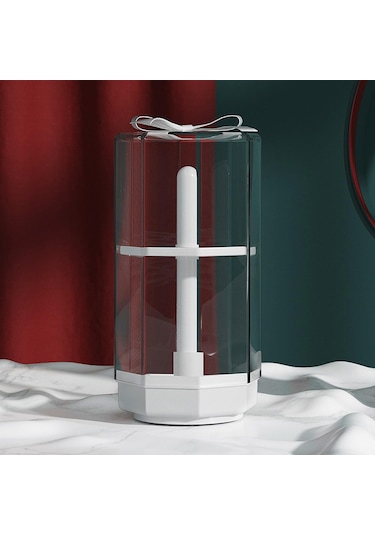 Suntek Makyaj Fırçası Kurutma Rafı Vanity Table White Için Beyaz