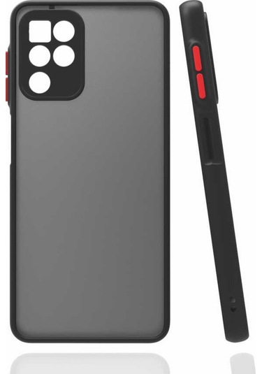 Samsung Uyumlu Galaxy M32 Kılıf Lens Korumalı Mat Silikon Kapak