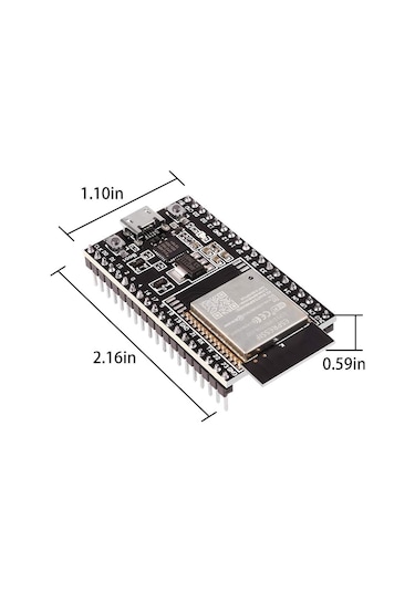 Esp32 Devkitc Çekirdek Kurulu Esp32-wood-32u Wifi Bluetooth Arduino Ide 5pcs Wroom-32d