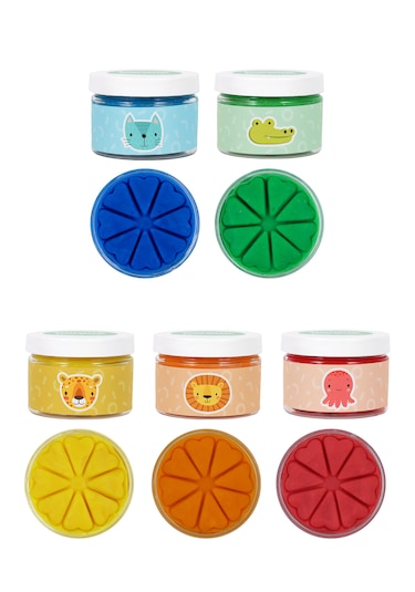 Doğal Oyun Hamuru 5'li Set 5 X 150 Gr