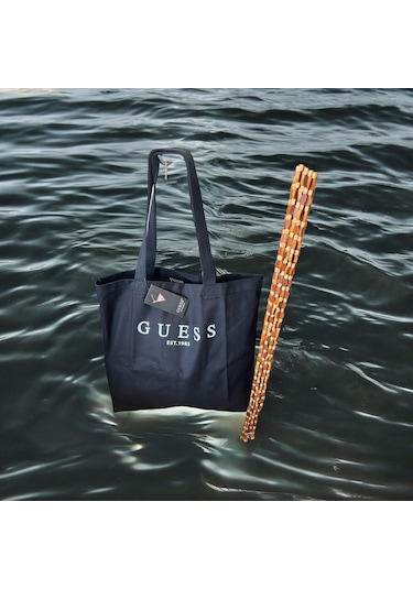 Guess-plaj-ve-günlük Kullanım İçin İdealdir Genişlik-49-derinlik-41- Vintage Lacivert