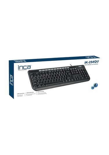 Inca IK-254QU USB Kablolu Klavye