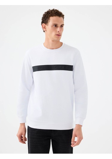 Loft Beyaz Erkek Sweatshirt Lf2041211 Beyaz