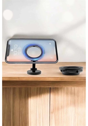 Bfs Telefon Tutucu Tüm Arabalara Uyumlu Araç İçi Katlanabilir Manyetik Tasarım